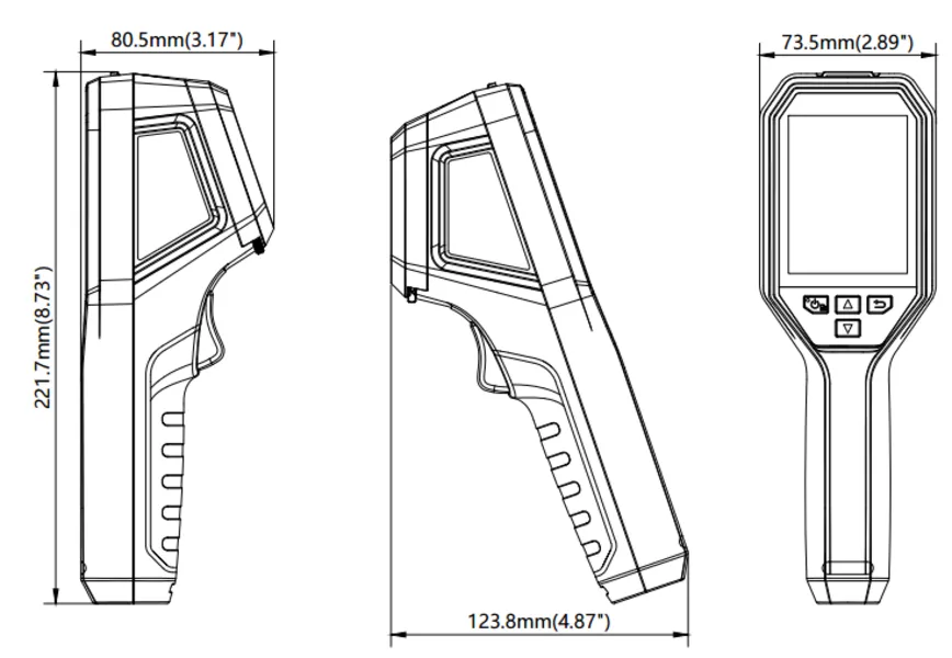 海康微影 HM-TP52+-3AQF/W-H21Pro+ 手持测温热像仪