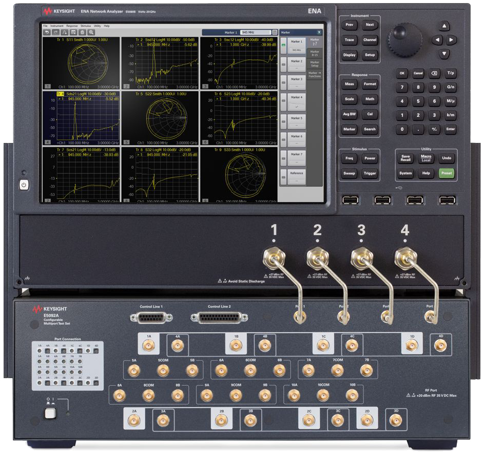 KEYSIGHT E5080B ENA矢量网络分析仪