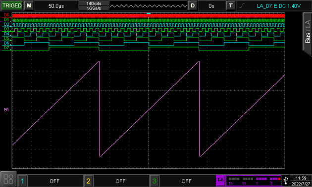 LA逻辑分析仪 （仅MSO型号）